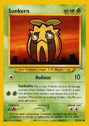 Sunkern (83/105) [Neo Destiny Unlimited] | Silver Goblin