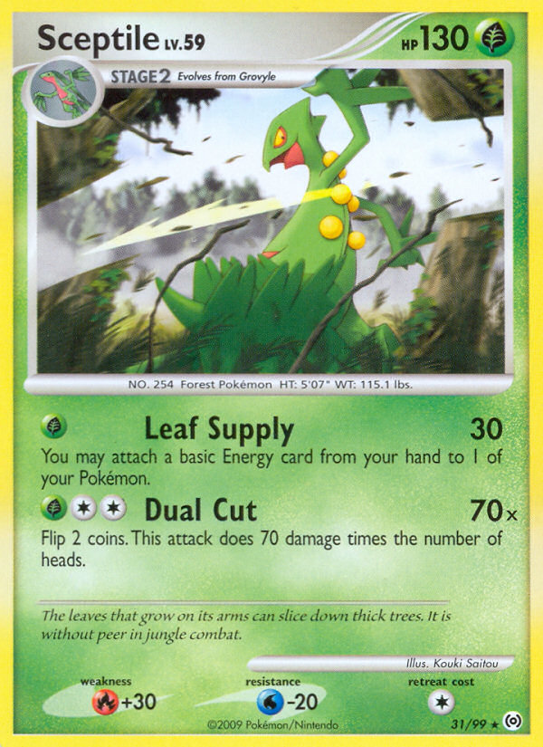 Sceptile (31/99) [Platinum: Arceus] | Silver Goblin