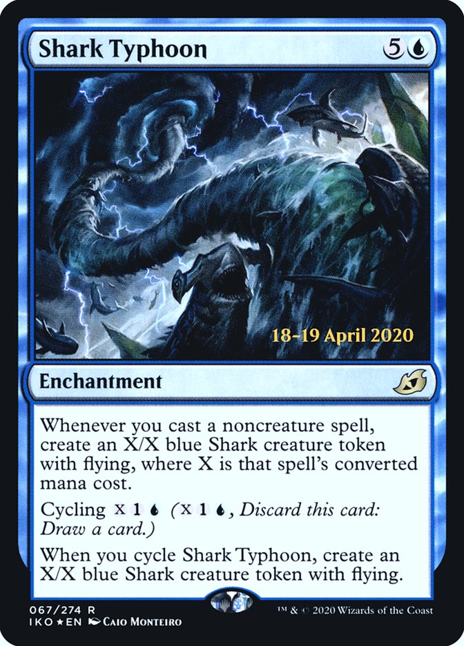 Shark Typhoon [Ikoria: Lair of Behemoths Prerelease Promos] | Silver Goblin