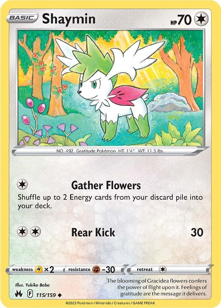 Shaymin (115/159) [Sword & Shield: Crown Zenith] | Silver Goblin