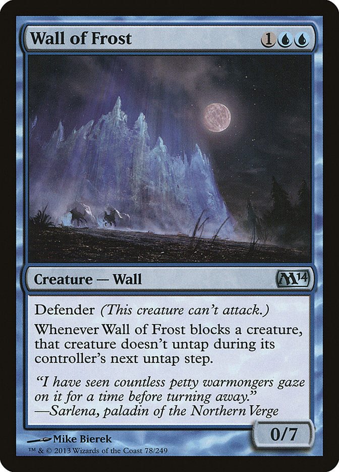 Wall of Frost [Magic 2014] | Silver Goblin