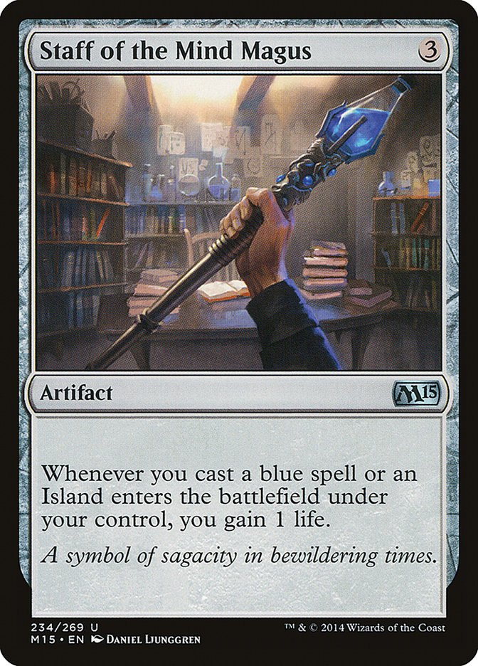 Staff of the Mind Magus [Magic 2015] | Silver Goblin