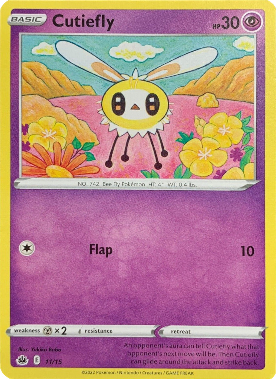 Cutiefly (11/15) [McDonald's Promos: Match Battle] | Silver Goblin