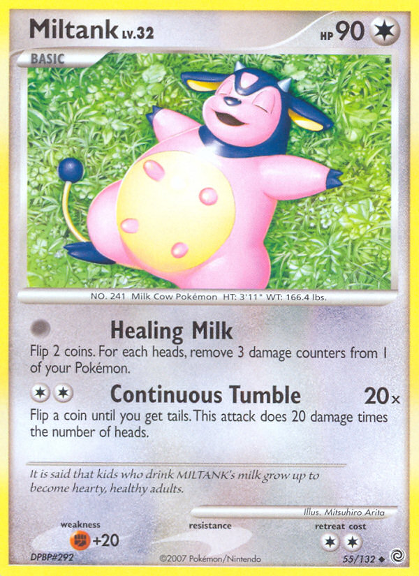 Miltank (55/132) [Diamond & Pearl: Secret Wonders] | Silver Goblin