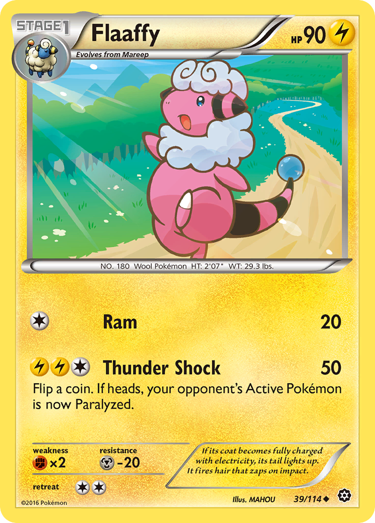 Flaaffy (39/114) [XY: Steam Siege] | Silver Goblin