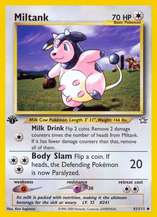 Miltank (41/111) [Neo Genesis 1st Edition] | Silver Goblin