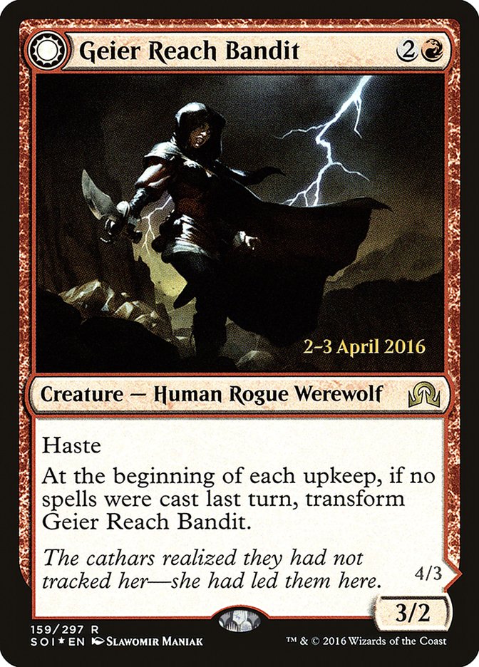 Geier Reach Bandit // Vildin-Pack Alpha (159s) Foil - Shadows over Innistrad Promos
