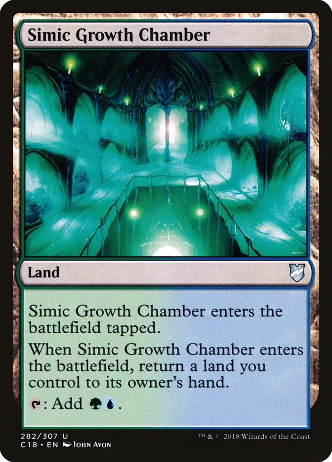 Simic Growth Chamber [Commander 2018] | Silver Goblin