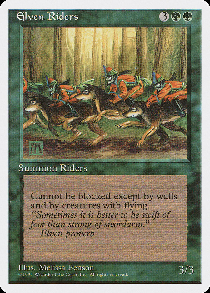 Elven Riders [Fourth Edition] | Silver Goblin