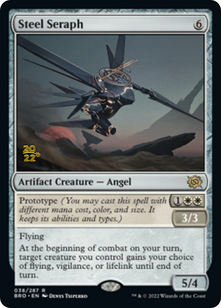 Steel Seraph [The Brothers' War Prerelease Promos] | Silver Goblin