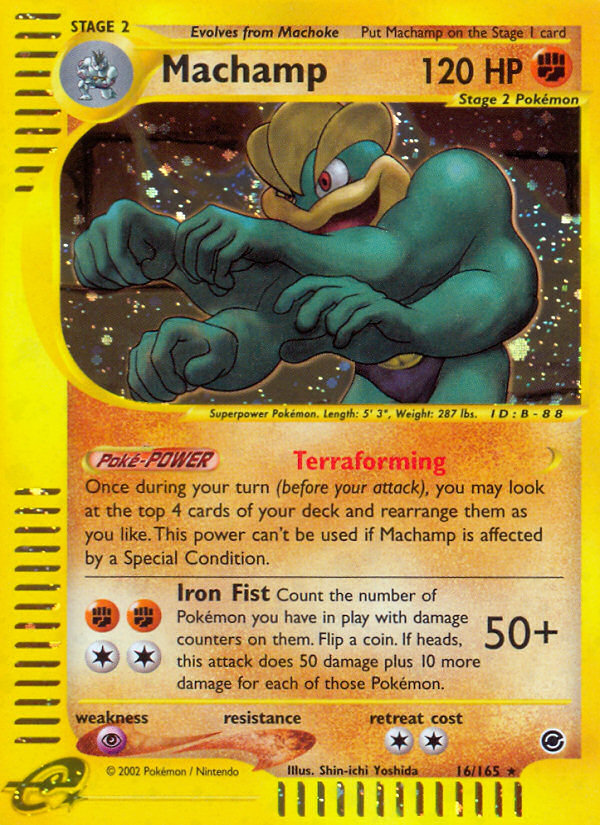 Machamp (16/165) [Expedition: Base Set] | Silver Goblin