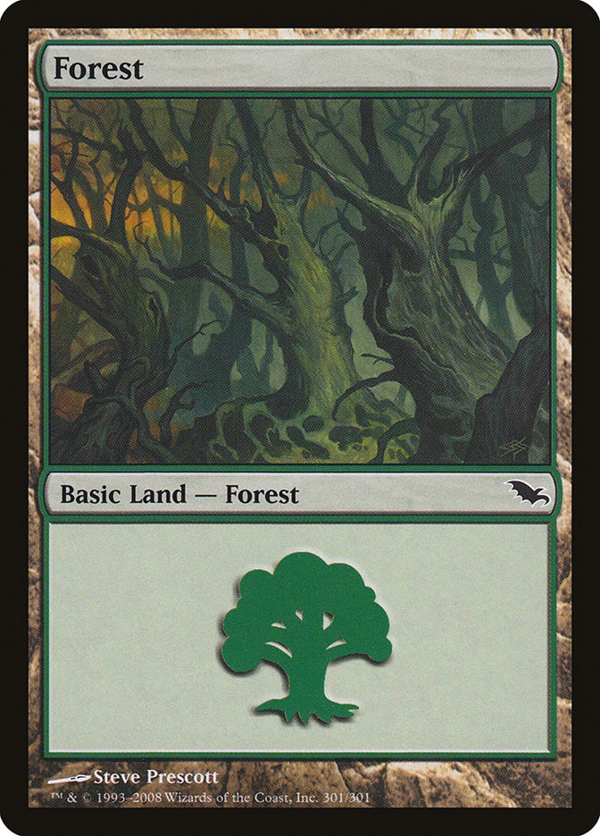 Forest (301) [Shadowmoor] | Silver Goblin