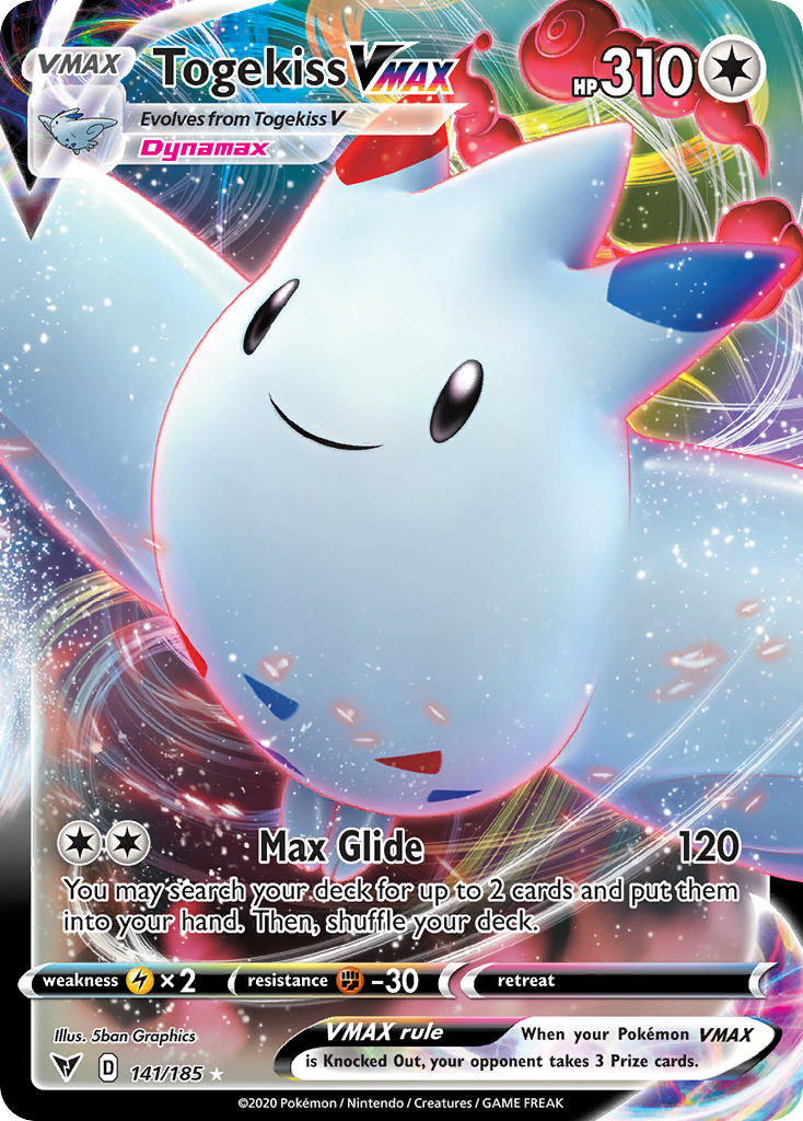 Togekiss VMAX (141/185) [Sword & Shield: Vivid Voltage] | Silver Goblin