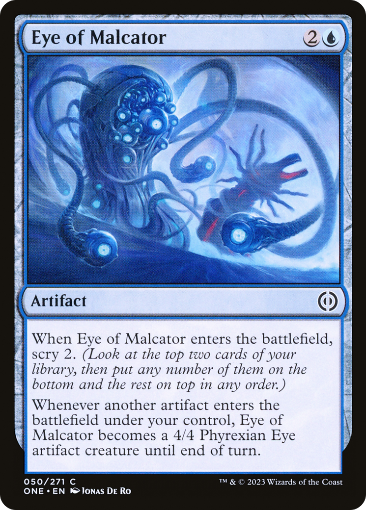 Eye of Malcator [Phyrexia: All Will Be One] | Silver Goblin