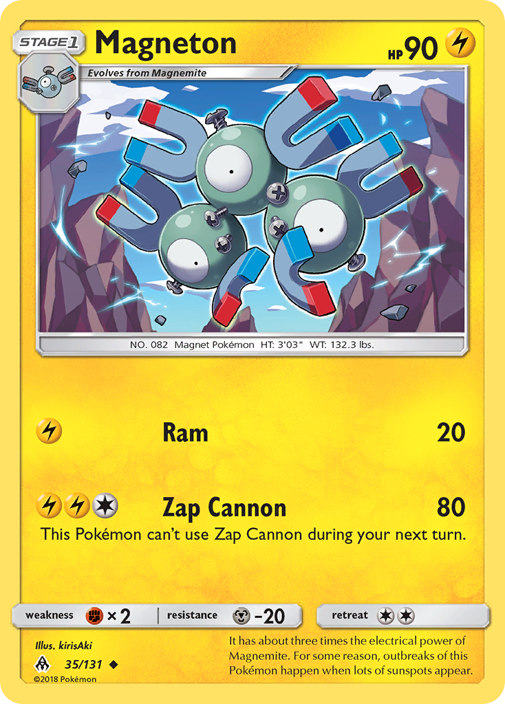 Magneton (35/131) [Sun & Moon: Forbidden Light] | Silver Goblin