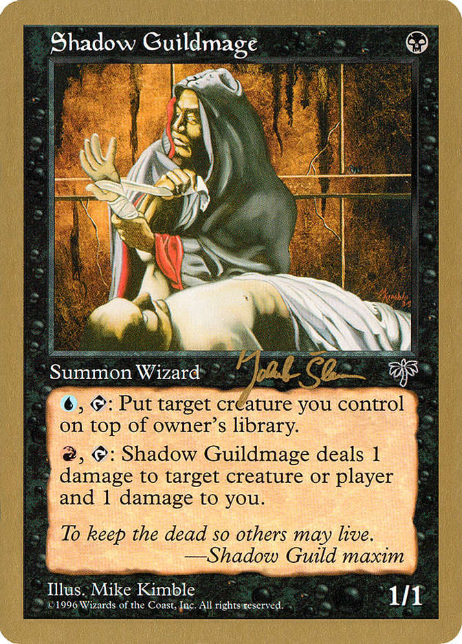 Shadow Guildmage (Jakub Slemr) [World Championship Decks 1997] | Silver Goblin