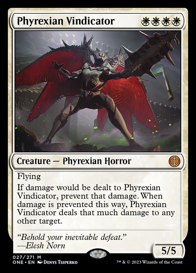 Phyrexian Vindicator [Phyrexia: All Will Be One] | Silver Goblin