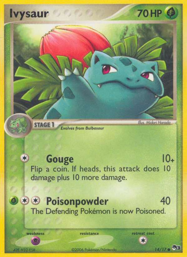 Ivysaur (14/17) [POP Series 3] | Silver Goblin