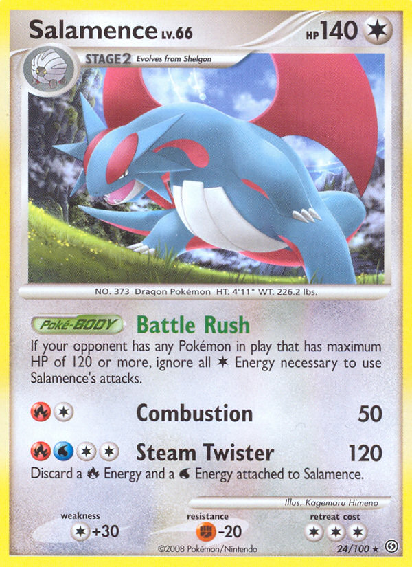 Salamence (24/100) [Diamond & Pearl: Stormfront] | Silver Goblin