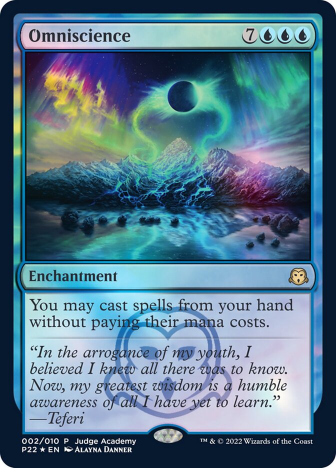 Omniscience [Judge Gift Cards 2022] | Silver Goblin