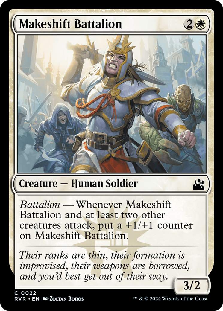 Makeshift Battalion [Ravnica Remastered] | Silver Goblin