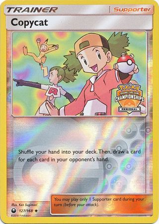 Copycat (127/168) (Regional Championship Promo) [Sun & Moon: Celestial Storm] | Silver Goblin