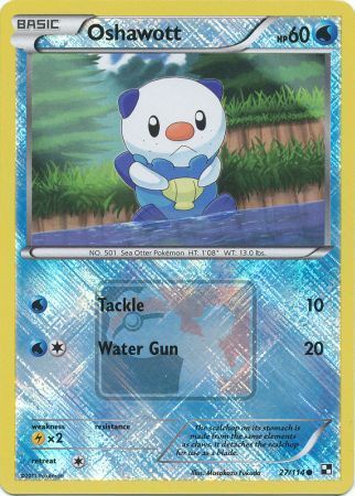 Oshawott (27/114) (League Promo) [Black & White: Base Set] | Silver Goblin