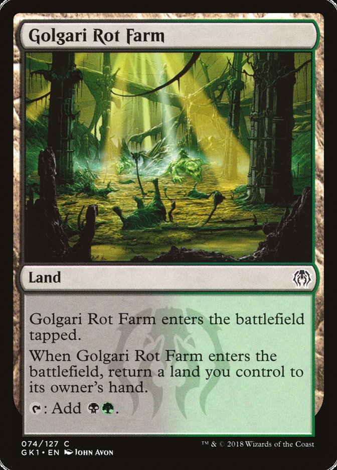 Golgari Rot Farm [Guilds of Ravnica Guild Kit] | Silver Goblin