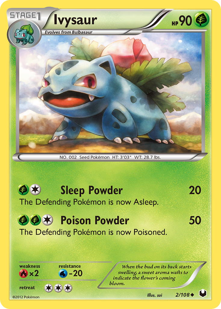 Ivysaur (2/108) [Black & White: Dark Explorers] | Silver Goblin