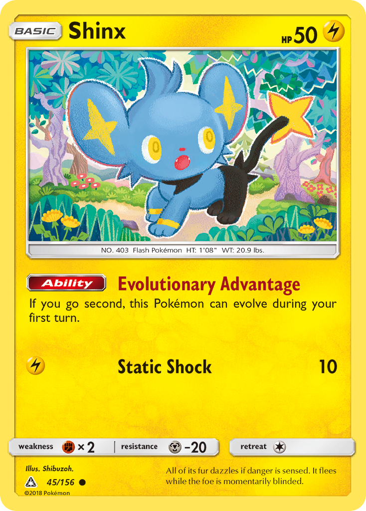 Shinx (45/156) [Sun & Moon: Ultra Prism] | Silver Goblin