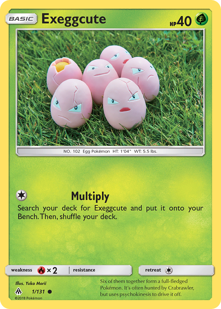 Exeggcute (1/131) [Sun & Moon: Forbidden Light] | Silver Goblin