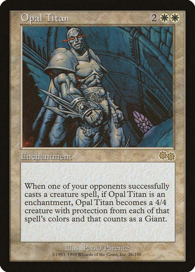 Opal Titan [Urza's Saga] | Silver Goblin