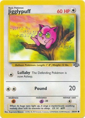 Jigglypuff (54/64) [Jungle Unlimited] | Silver Goblin