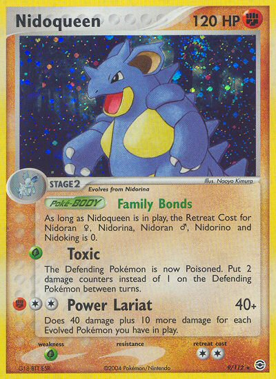 Nidoqueen (9/112) [EX: FireRed & LeafGreen] | Silver Goblin