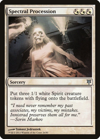 Spectral Procession (026) - Duel Decks: Sorin vs. Tibalt
