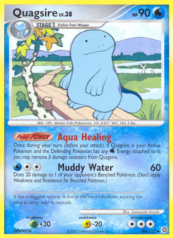 Quagsire (60/132) [Diamond & Pearl: Secret Wonders] | Silver Goblin