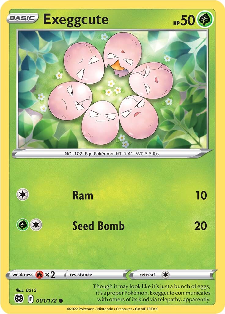 Exeggcute (001/172) [Sword & Shield: Brilliant Stars] | Silver Goblin