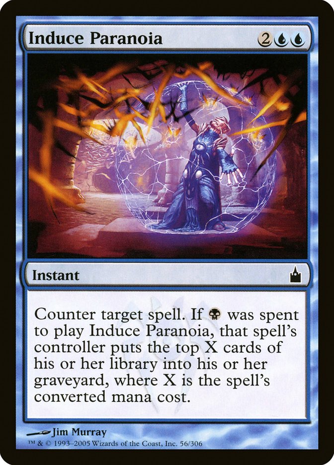 Induce Paranoia [Ravnica: City of Guilds] | Silver Goblin
