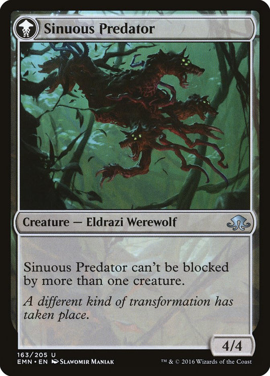 Kessig Prowler // Sinuous Predator (163) - Eldritch Moon