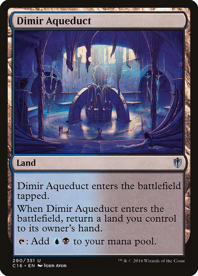 Dimir Aqueduct [Commander 2016] | Silver Goblin