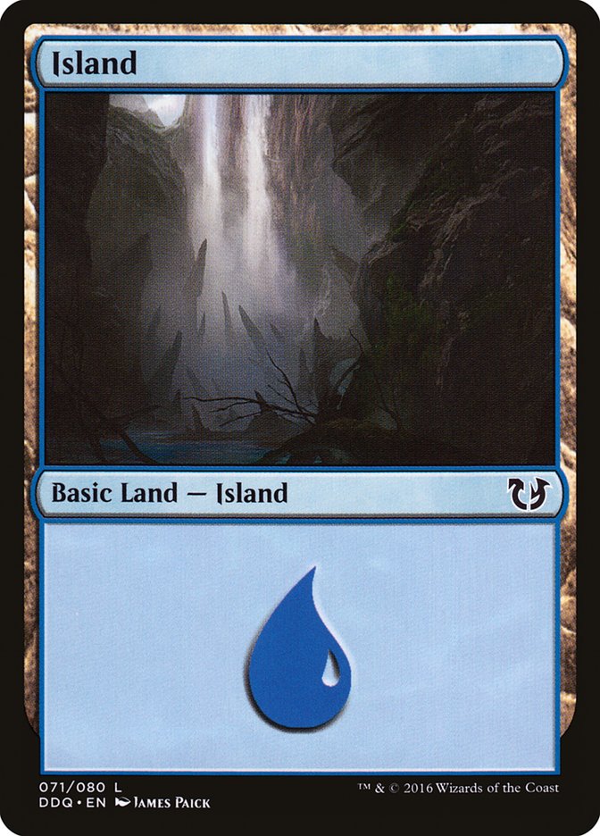 Island (71) [Duel Decks: Blessed vs. Cursed] | Silver Goblin