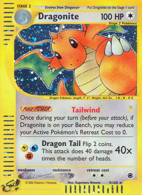 Dragonite (9/165) [Expedition: Base Set] | Silver Goblin