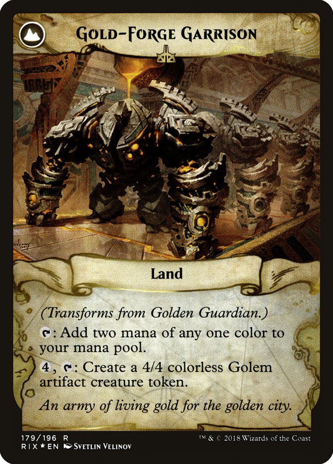 Golden Guardian (179) Foil - Rivals of Ixalan Promos