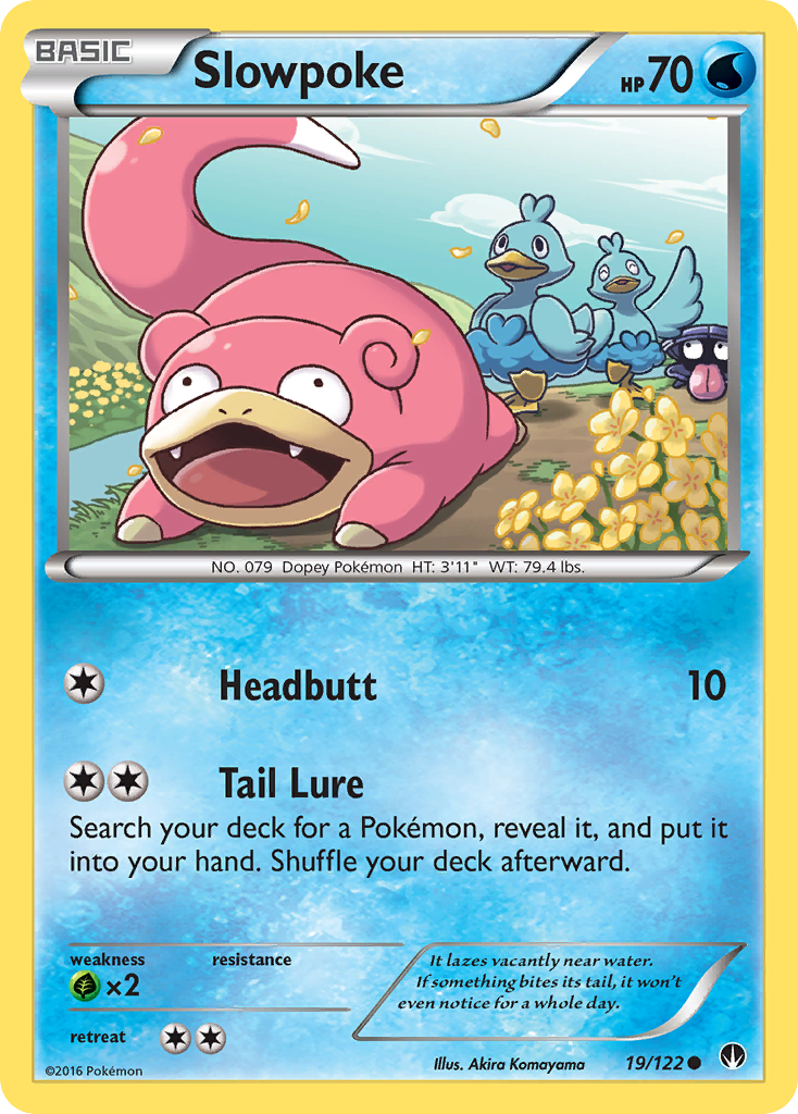 Slowpoke (19/122) [XY: BREAKpoint] | Silver Goblin