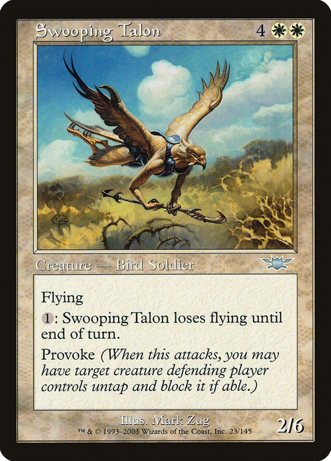 Swooping Talon [Legions] | Silver Goblin