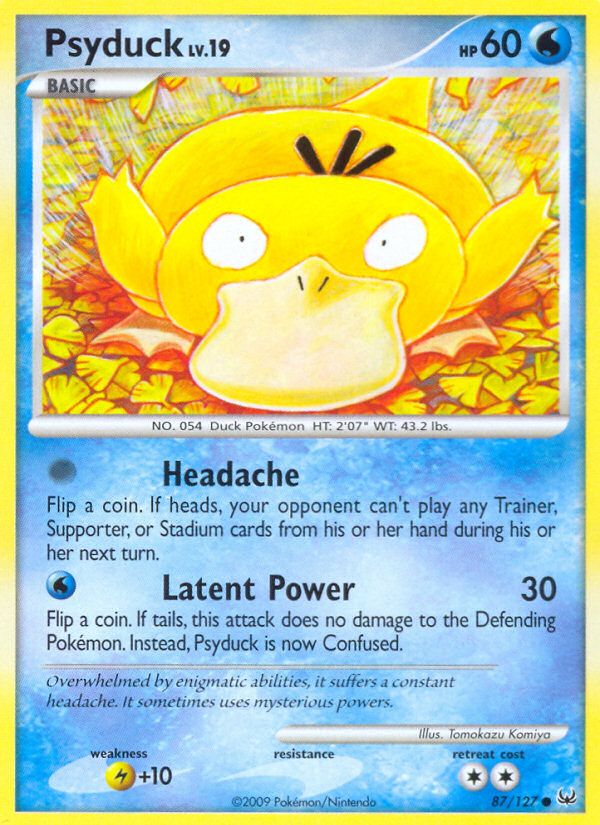 Psyduck (87/127) [Platinum: Base Set] | Silver Goblin