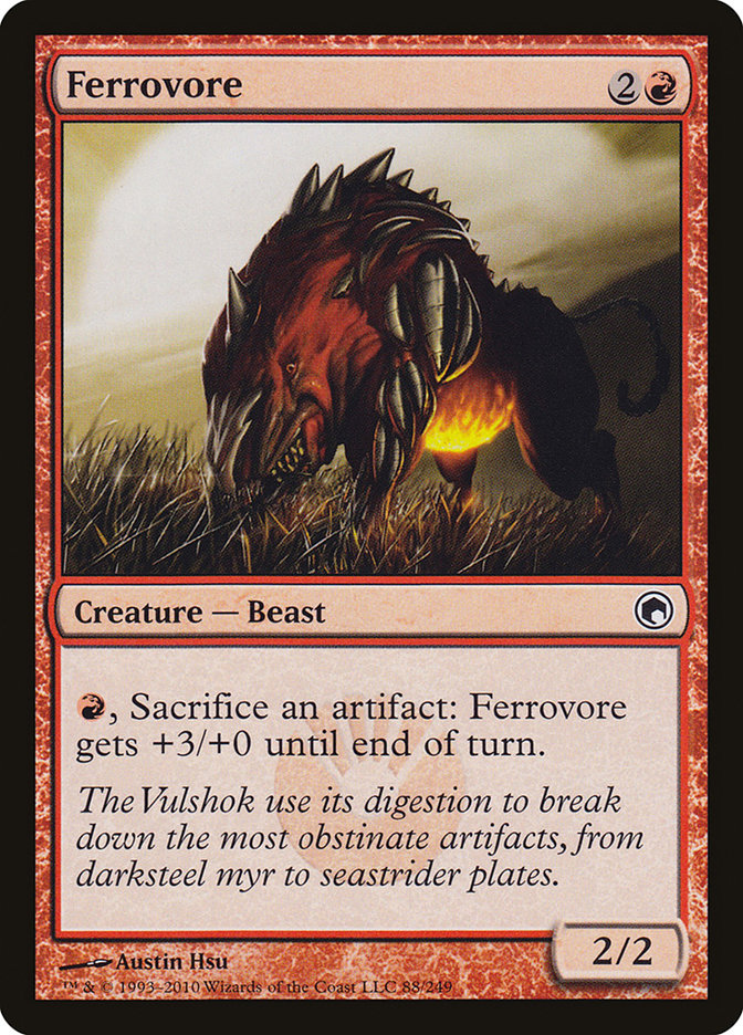Ferrovore [Scars of Mirrodin] | Silver Goblin