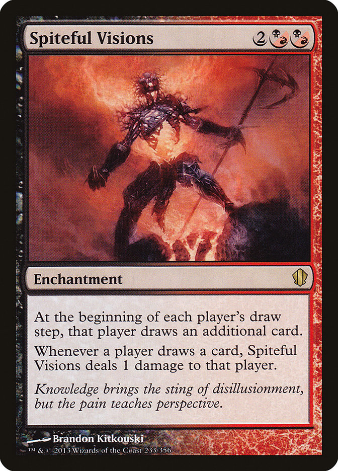 Spiteful Visions [Commander 2013] | Silver Goblin