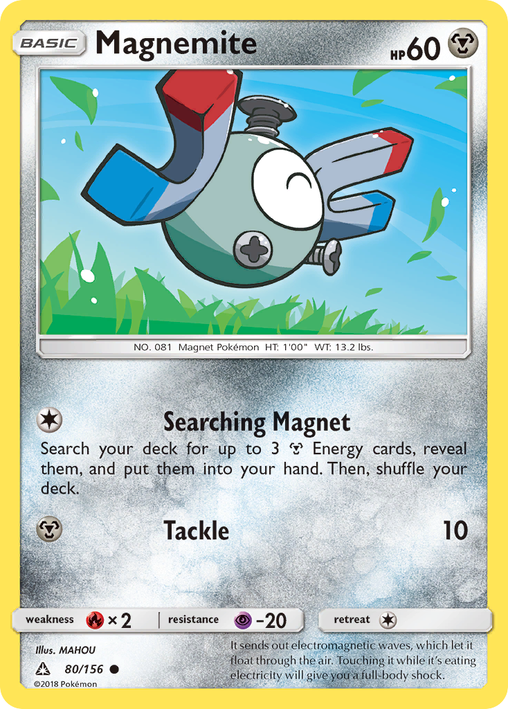 Magnemite (80/156) [Sun & Moon: Ultra Prism] | Silver Goblin