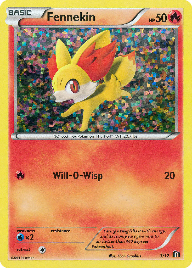 Fennekin (3/12) [McDonald's Promos: 2014 Collection] | Silver Goblin